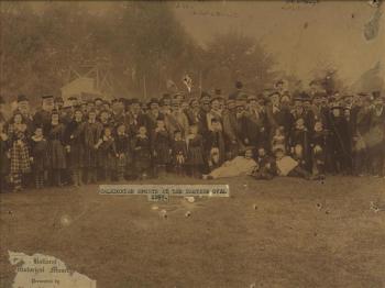 Caledonian sports, Eastern oval Ballarat, 1895