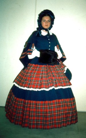 Sovereign Hill staff member dressed to the nines