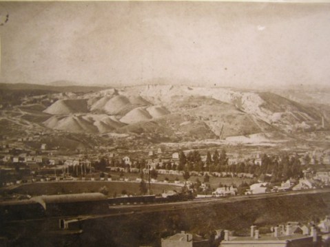 Black hill and Railway - 1874